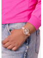 Tikkers Stone Set Watch with Pink Strap