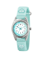 Tikkers Watch with Aqua Heart Strap