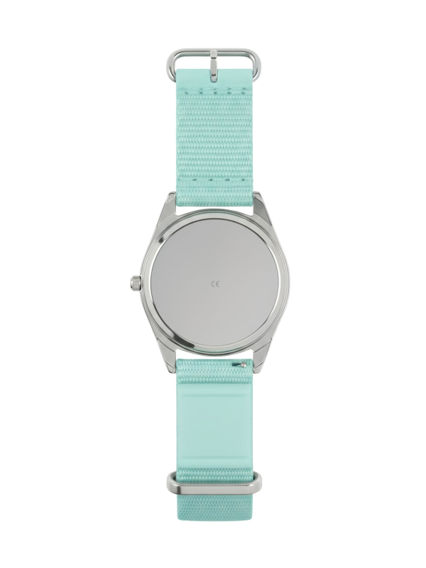 Tikkers Watch with Aqua Heart Strap