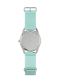 Tikkers Watch with Aqua Heart Strap