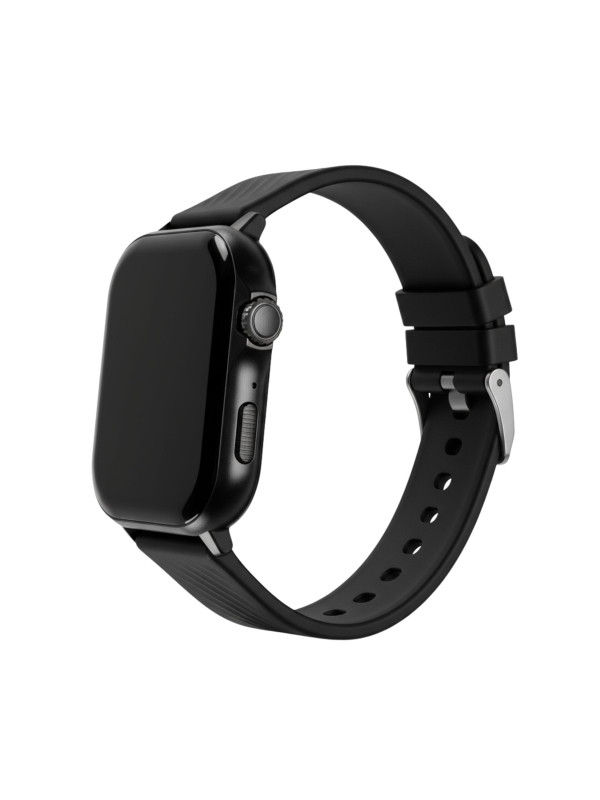 VENTURE 400 S XL AMOLED GPS Smartwatch mit Anruffunktion und Schwarzem Armband