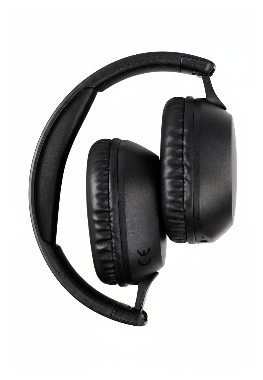 Ensemble Montre Connectée et Casque Audio Tikkers Smart Series 13 (Noir/Rose - Bracelet en Tissu à Libération Facile)