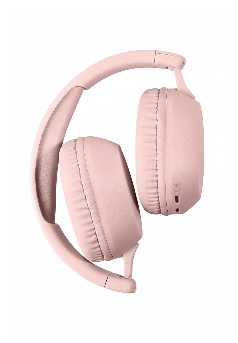 Tikkers Smart Series 13 - Black - Pink - Easy Release Fabric Strap Smart Watch & Headphone Set