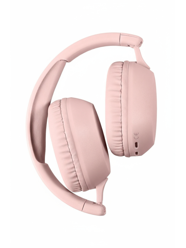 Tikkers Smart Series 13 - Black - Pink - Easy Release Fabric Strap Smart Watch & Headphone Set