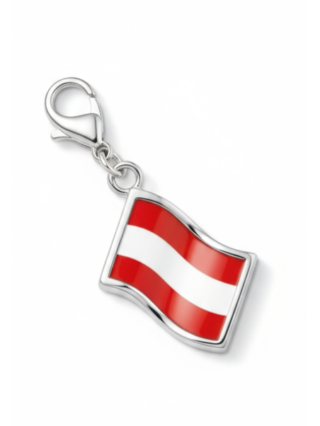 Pendentif Charme Drapeau Autriche