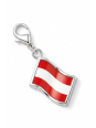 Pendentif Charme Drapeau Autriche