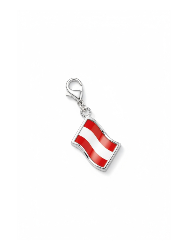 Colgante Charm Bandera de Austria