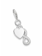 Heart With Infinity Charm Pendant