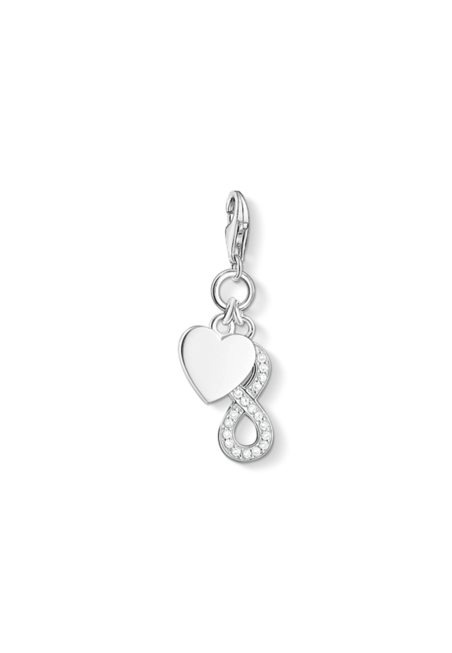 Heart With Infinity Charm Pendant