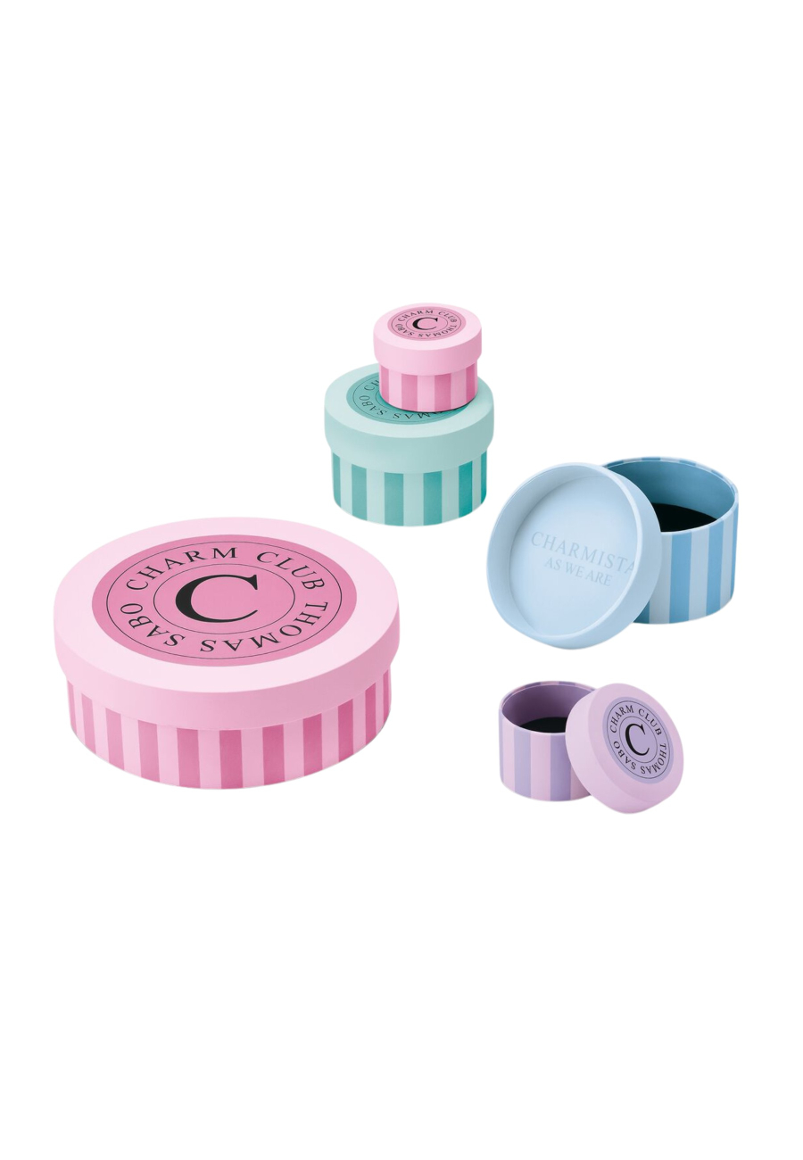 Colgante Charm Disco Huella de Bebé