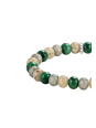 Bracelet with Jasper, Jade, and Labradorite Beads (9 mm)