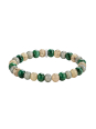 Pulsera con Cuentas de Jaspe, Jade y Labradorita (9 mm)