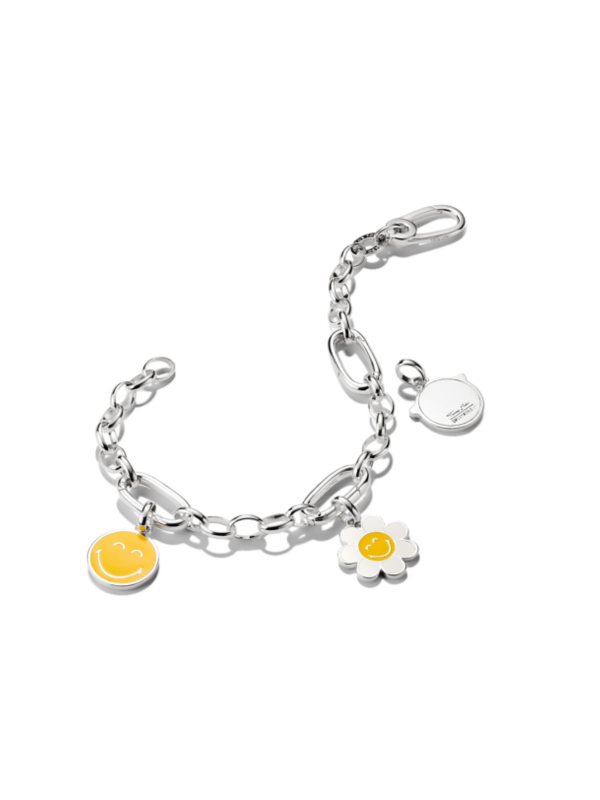 Pendentif breloque SMILEYWORLD® Lunettes de Soleil en argent