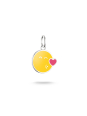 Pendentif breloque Baiser SMILEYWORLD® en argent