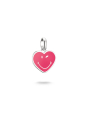 Pendentif breloque Cœur SMILEYWORLD® en argent  Export to Sheets
