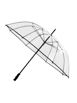 Regenschirm - Transparent - Manuelle Öffnung - Winddicht - 110 cm