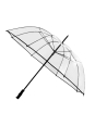 Parapluie - Transparent - Ouverture manuelle - Coupe-vent - 110 cm