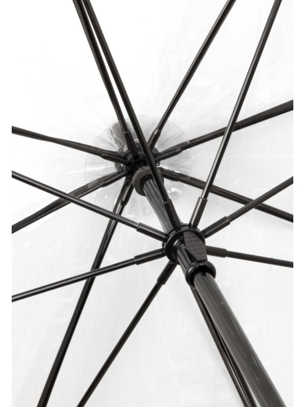 Umbrella - Transparent - Manual opening - Windproof - 110 cm