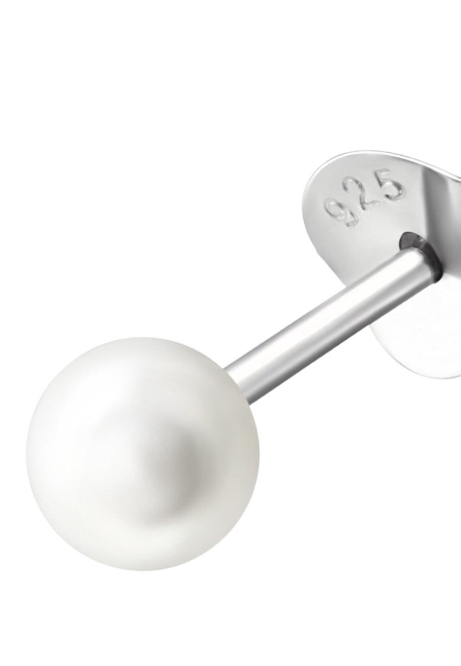 4 mm Sterling Zilveren Oorknopjes