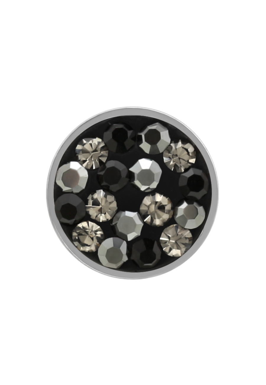 Ohrstecker Rund 8 mm aus Hochglanzpoliertem Chirurgenstahl mit Kristall