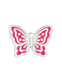 Butterfly Children's Sterling Silver Premium Kid Ear Studs with Epoxy