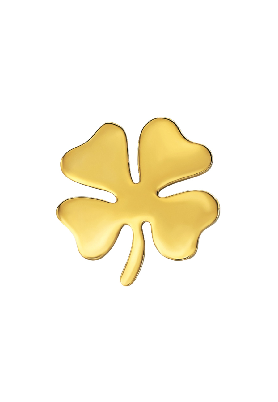 Puces d'Oreilles Trèfle en Acier Inoxydable