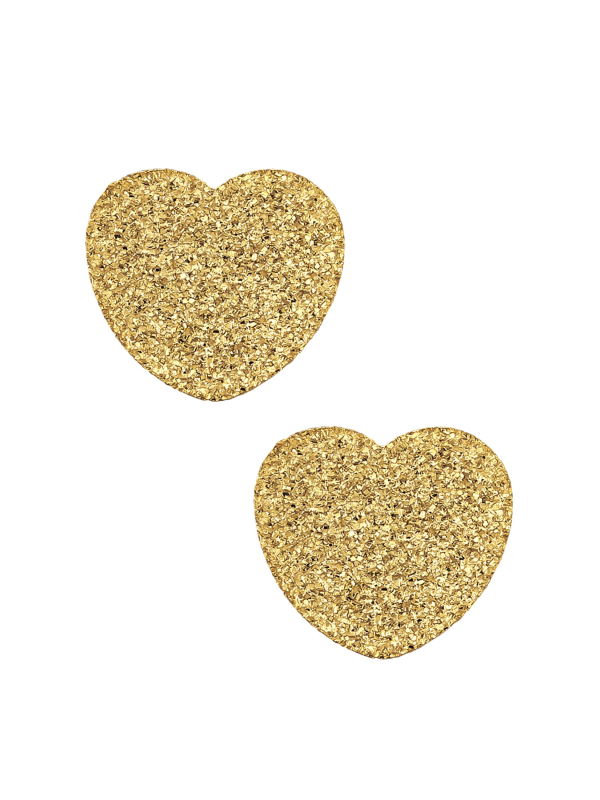 Textured Heart Stainless Steel Ear Studs
