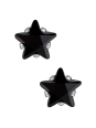 6 mm Stern-Ohrstecker aus Edelstahl mit Zirkonia