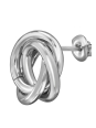 Twisted Stainless Steel Ear Studs
