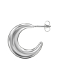 Half Hoop Stainless Steel Ear Studs