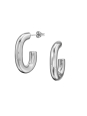Cleo Hoop Stainless Steel Ear Studs