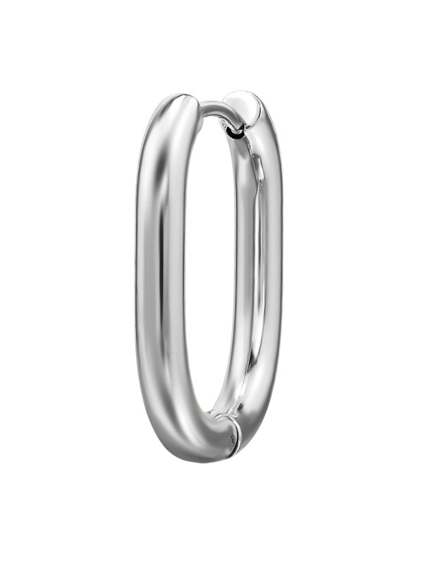 Créoles Huggie 23 mm en Acier Inoxydable