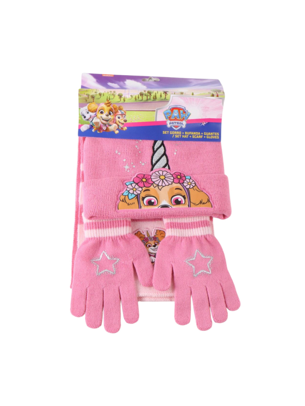 3-teiliges PAW Patrol Schal-Set