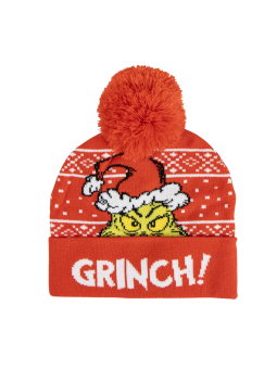 The Grinch Christmas Dot Hat