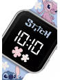 Reloj LED con Estampado de Stitch y Angel