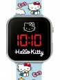 Reloj LED con Correa Estampada de Hello Kitty