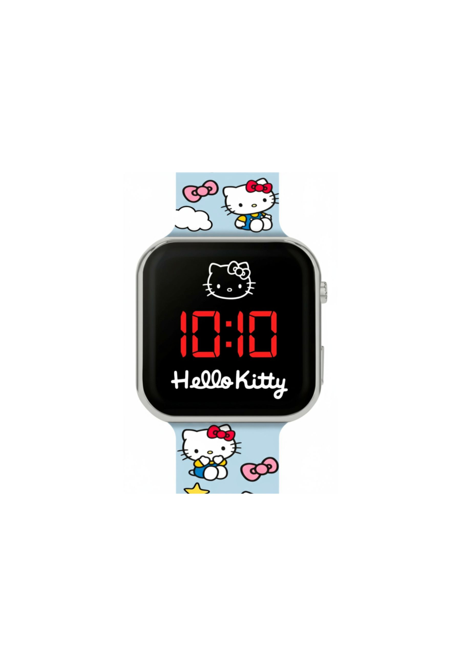Reloj LED con Correa Estampada de Hello Kitty