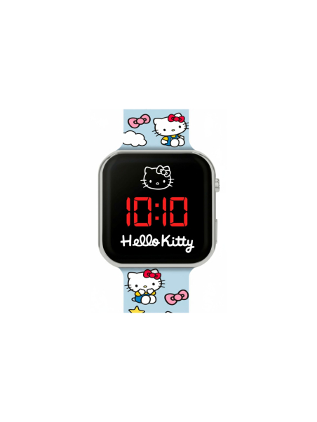 Reloj LED con Correa Estampada de Hello Kitty