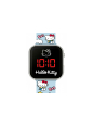 Reloj LED con Correa Estampada de Hello Kitty