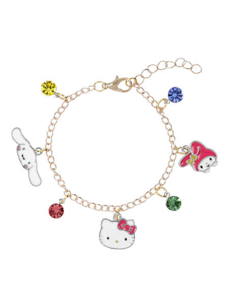 Pulsera con Dijes Hello Kitty & Friends