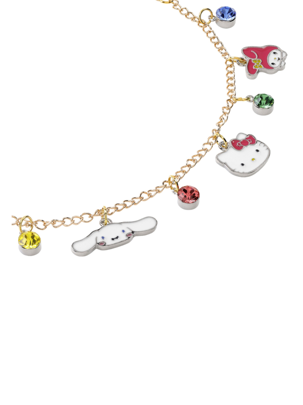 Pulsera con Dijes Hello Kitty & Friends