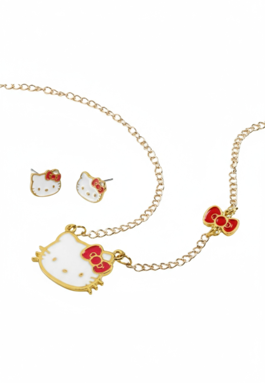 Hello Kitty & Friends Earring & Necklace Set