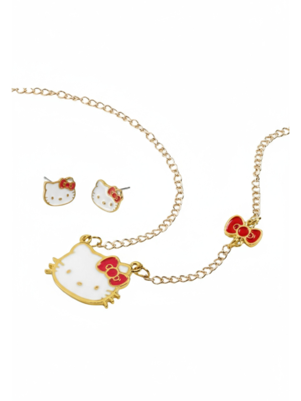 Hello Kitty & Friends Earring & Necklace Set