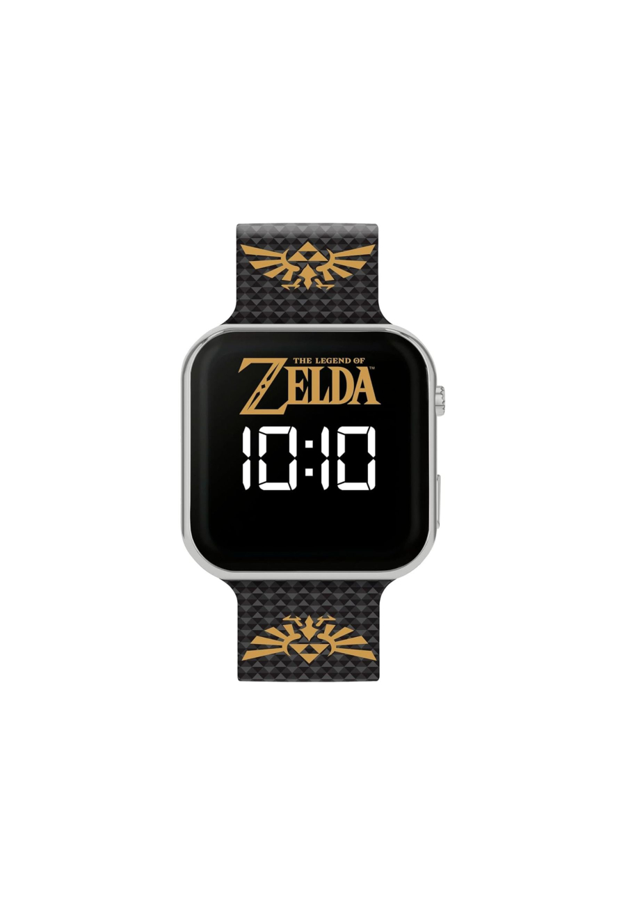 The Legend of Zelda LED-Uhr mit Bedrucktem Armband