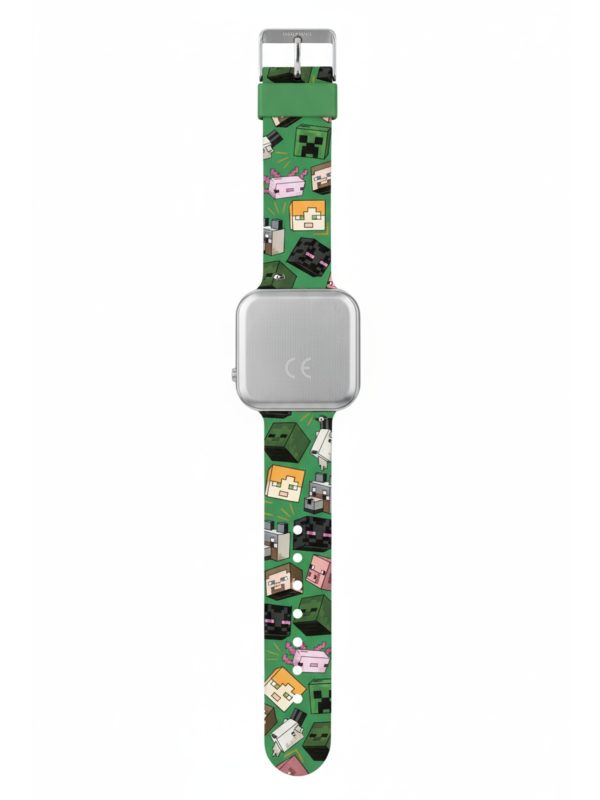 Minecraft Character Printed LED Watch