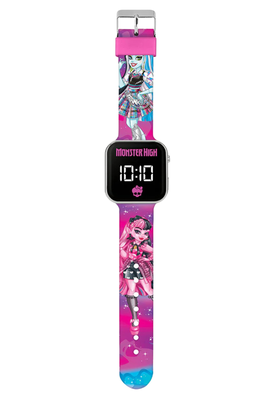 Reloj LED con Correa Estampada Monster High