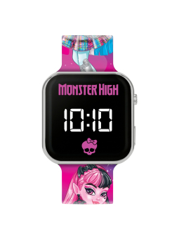 Reloj LED con Correa Estampada Monster High