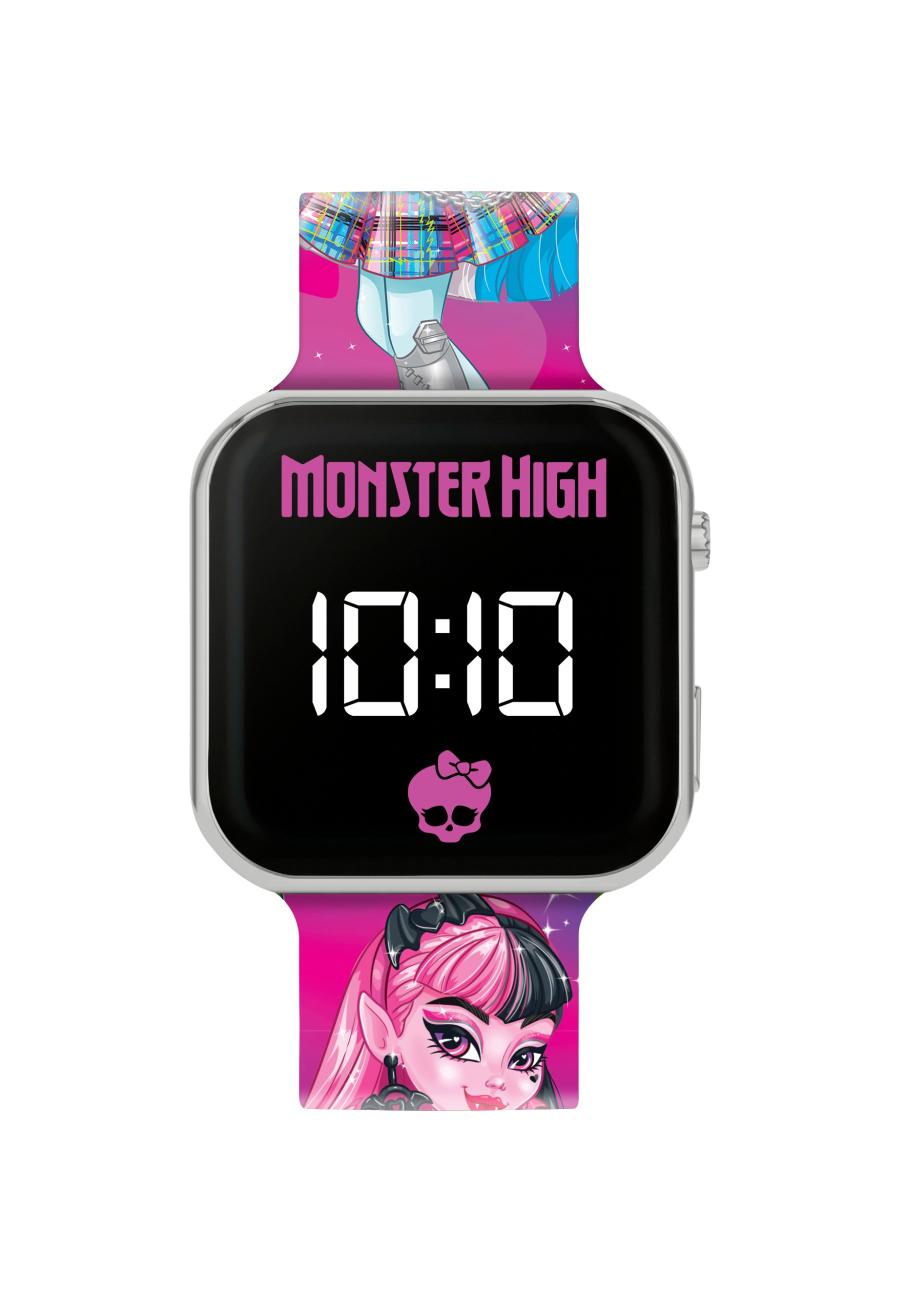 Reloj LED con Correa Estampada Monster High
