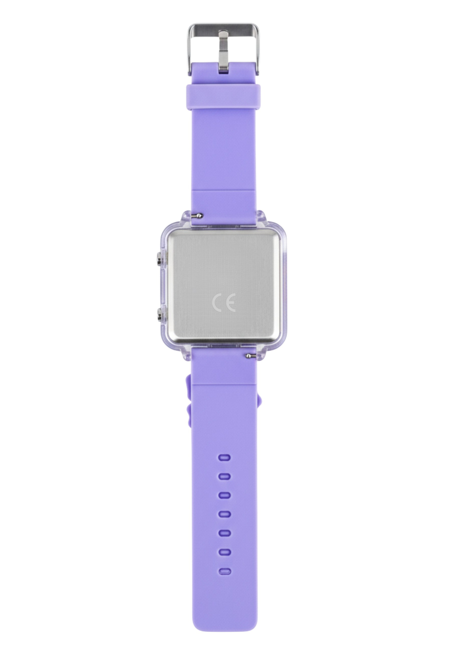 Montre Apprenant l’Heure Stitch avec Bracelet Violet