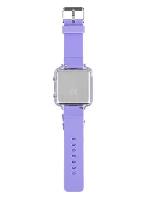 Montre Apprenant l’Heure Stitch avec Bracelet Violet